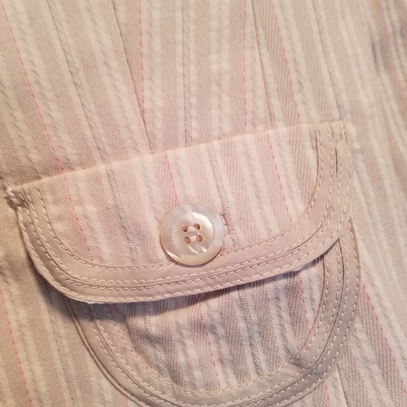 Express Pink pinstripe Blazer - Picture 3 of 4